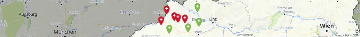 Map view for Pharmacies emergency services nearby Schardenberg (Schärding, Oberösterreich)